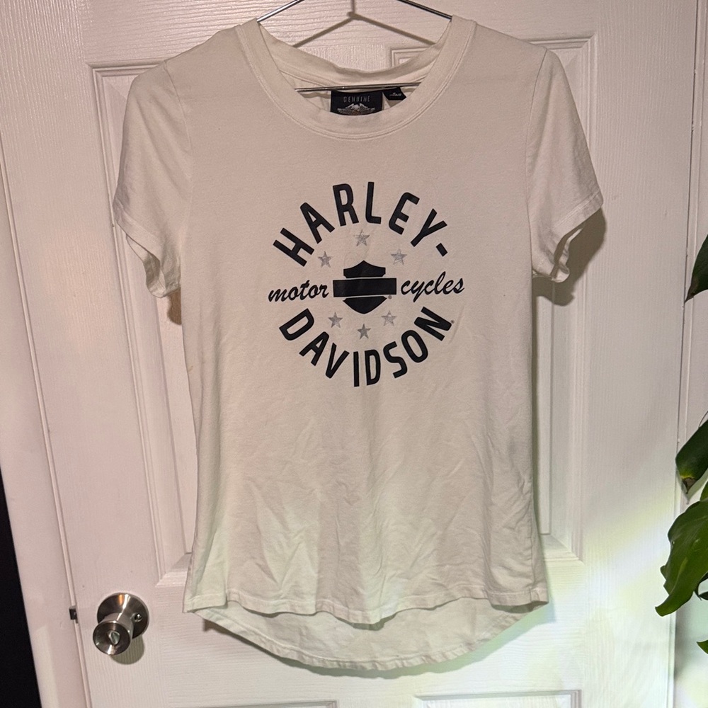 Harley-Davidson Women's White Graphic Tee